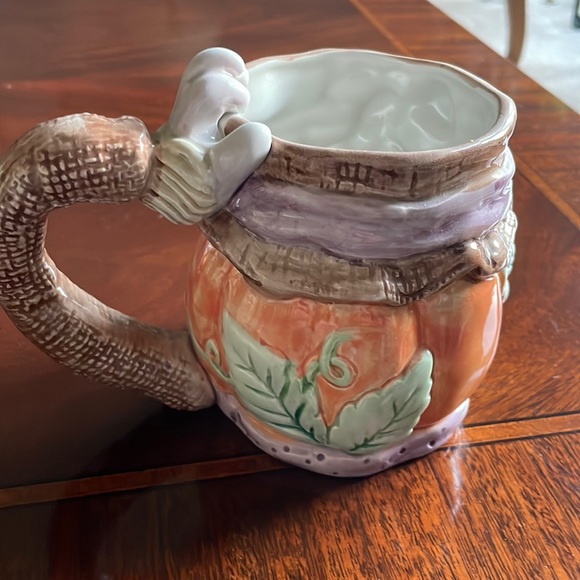 Very rare Vintage Fitz and Floyd Jack-o’-lantern Halloween mug - Picture 2 of 9